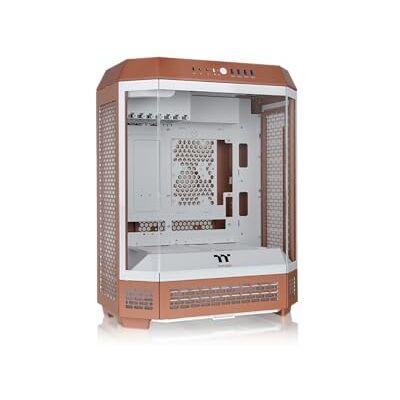 Thermaltake The Tower 600 Mid Tower Chassis Hidden Connector Mocha Mousse Thermaltake The Tower 600 Mid Tower Chassis Hidden Connector Mocha Mousse