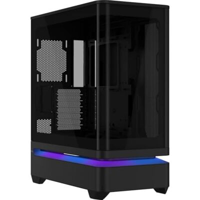 Asus Prime AP304 Böjt parnoramiskt ATX PC-chassi, 4 fläktar förinstallerade, ARGB Asus Prime AP304 Böjt parnoramiskt ATX PC-chassi, 4 fläktar förinstallerade, ARGB