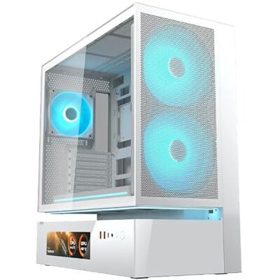 COUGAR Boett Midi Tower CFV235 Vision, ARGB, Mesh, vit COUGAR Boett Midi Tower CFV235 Vision, ARGB, Mesh, vit