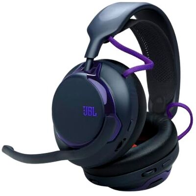 JBL Quantum 850, Trådlöst Gamingheadset med Brusreducering, Svart Adaptiv Brusreducering, Spatial Sound med Huvudspårning, Dubbel Trådlös Anslutning, Avtagbar Mikrofon, QuantumENGINE JBL Quantum 850, Trådlöst Gamingheadset med Brusreducering, Svart Adaptiv Brusreducering, Spatial Sound med Huvudspårning, Dubbel Trådlös Anslutning, Avtagbar Mikrofon, QuantumENGINE