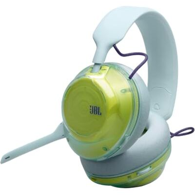 JBL Quantum 520, Trådlöst Multiplatform Gamingheadset, Isblå Bluetooth 5.4, 37 Timmars Speltid, Avtagbar Mikrofon, Quantum Spatial Sound, QuantumENGINE JBL Quantum 520, Trådlöst Multiplatform Gamingheadset, Isblå Bluetooth 5.4, 37 Timmars Speltid, Avtagbar Mikrofon, Quantum Spatial Sound, QuantumENGINE