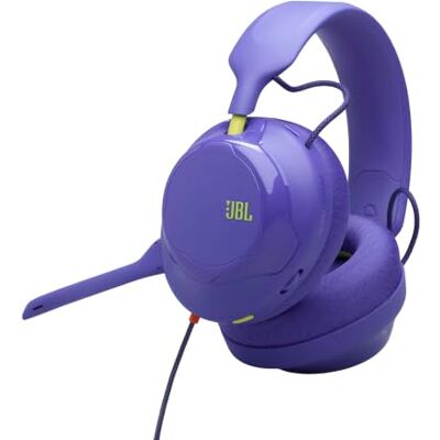 JBL Quantum 120, Trådbundet Gamingheadset för Flera Plattformar, Lila Lätt och Bekväm Design, Avtagbar Brusreducerande Mikrofon, Quantum Spatial Sound, QuantumENGINE JBL Quantum 120, Trådbundet Gamingheadset för Flera Plattformar, Lila Lätt och Bekväm Design, Avtagbar Brusreducerande Mikrofon, Quantum Spatial Sound, QuantumENGINE