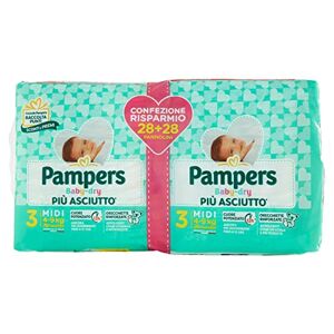Pampers Baby torr midi Pd 56 st