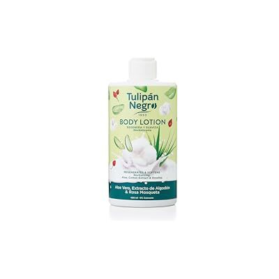 TULIPAN NEGRO Body Lotion T Negro Aloe, Algodón Y Rosa M 400Ml Hälsa Och Personlig Vård TULIPAN NEGRO Body Lotion T Negro Aloe, Algodón Y Rosa M 400Ml Hälsa Och Personlig Vård