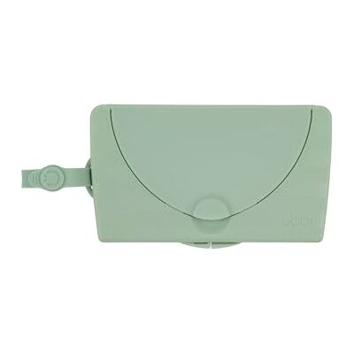 Ubbi On-the-Go Baby Wipes Dispenser, Portable Wipes Container för resor, Nappy Bag Tillbehör måste för nyfödda, återanvändbara våtservetter hållare, salvigrön Ubbi On-the-Go Baby Wipes Dispenser, Portable Wipes Container för resor, Nappy Bag Tillbehör måste för nyfödda, återanvändbara våtservetter hållare, salvigrön