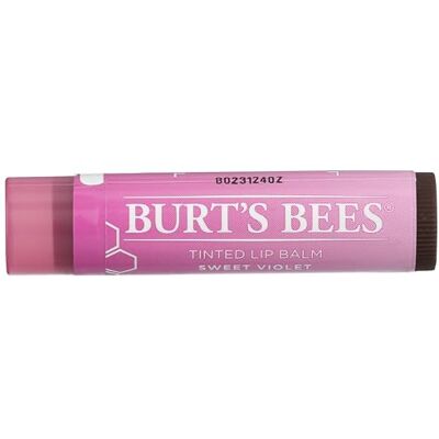 Burt's Bees 100% naturlig, bläck läppbalsam, söt violett, 1-pack (1 x 4,25 g) Burt's Bees 100% naturlig, bläck läppbalsam, söt violett, 1-pack (1 x 4,25 g)