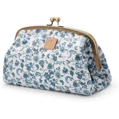 Elodie Details Zip&Go stor öppning – blöjväska för bebis, skönhetsfodral kosmetisk organisation, toalettväska, amningsväska, blöjbyte, bärbar resesminkväska, trädgård leo toile Elodie Details Zip&Go stor öppning – blöjväska för bebis, skönhetsfodral kosmetisk organisation, toalettväska, amningsväska, blöjbyte, bärbar resesminkväska, trädgård leo toile