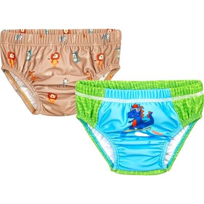 Playshoes Unisex baby baby badblöja baby & småbarn simblöja (2-pack) Playshoes Unisex baby baby badblöja baby & småbarn simblöja (2-pack)