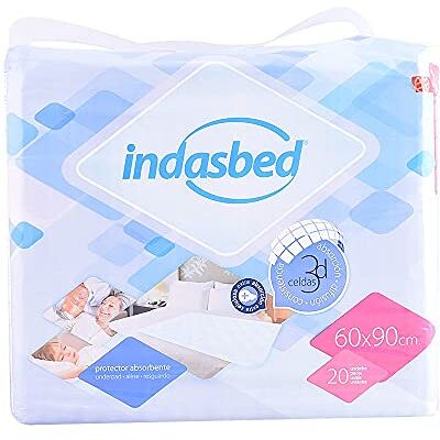 Indasbed Indasec, Sal-Camas 60X90 20Un Indasbed Indasec, Sal-Camas 60X90 20Un