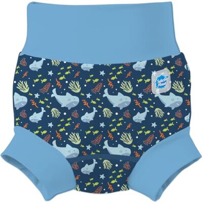 Splash About Happy Nappy Duo, Shark Reef blå, 2-3 år Splash About Happy Nappy Duo, Shark Reef blå, 2-3 år