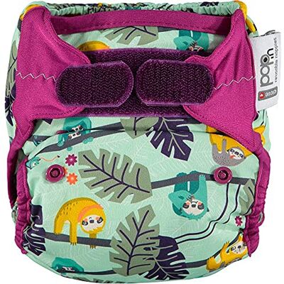 Close Pop-in premium bambuduk blöja med Aplix-fästelement – justerbar en storlek födelse till potta elegant tryckdesign – sengångare Close Pop-in premium bambuduk blöja med Aplix-fästelement – justerbar en storlek födelse till potta elegant tryckdesign – sengångare
