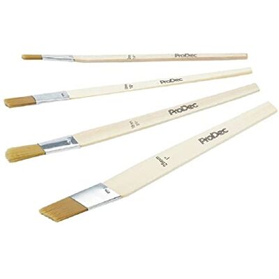 Rodo Ltd. LFSYSET - Set med 4 syntetiska penslar Rodo Ltd. LFSYSET - Set med 4 syntetiska penslar