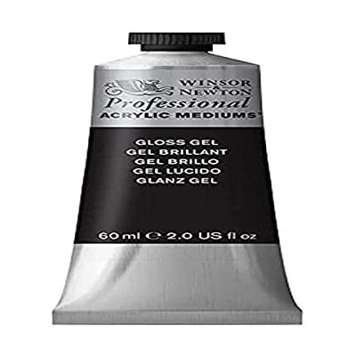 Winsor & Newton 3020914 glansig gel, förbättrar transparens, djup och glans av akrylfärger – 60 ml rör Winsor & Newton 3020914 glansig gel, förbättrar transparens, djup och glans av akrylfärger – 60 ml rör