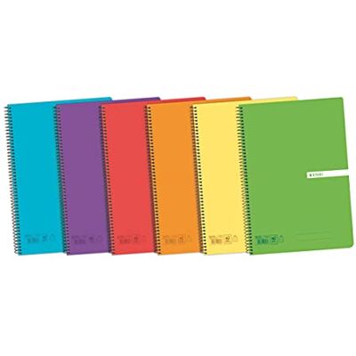 Enri Status – paket med 5 häftspiraler, lock plast genomskinligt, F, 1 linje C/M, sorterad Enri Status – paket med 5 häftspiraler, lock plast genomskinligt, F, 1 linje C/M, sorterad