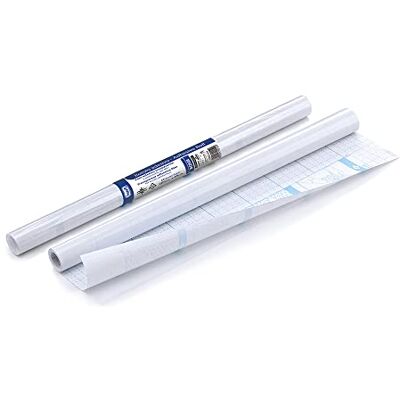 BALMAR 2000 Favorit Glatt Glatt Polypropylen Självhäftande Rulle, Fyrkantig pappershållare, Längd 2 meter, Höjd 45 cm BALMAR 2000 Favorit Glatt Glatt Polypropylen Självhäftande Rulle, Fyrkantig pappershållare, Längd 2 meter, Höjd 45 cm