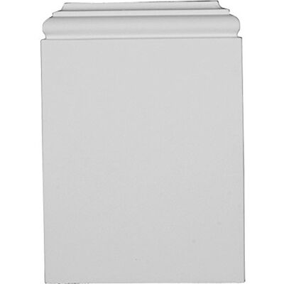 Ekena Millwork PB07X10X01TR 7 3/8 tum B x 25 cm H x 1 7/8 tum P traditionellt sockelblock Ekena Millwork PB07X10X01TR 7 3/8 tum B x 25 cm H x 1 7/8 tum P traditionellt sockelblock
