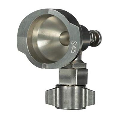 3M PPS 2.0 sprutpistoladapter #S45, 26140, 1/4 tum kvinna, R-vinkel, 19 gängor BSP, ansluter utvalda Iwata lackeringspistol med PPS 2.0 färgsprutsystem, 1 förpackning 3M PPS 2.0 sprutpistoladapter #S45, 26140, 1/4 tum kvinna, R-vinkel, 19 gängor BSP, ansluter utvalda Iwata lackeringspistol med PPS 2.0 färgsprutsystem, 1 förpackning