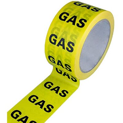 Arctic "Gas" 50 mm ID-tejp, svart/gul Arctic "Gas" 50 mm ID-tejp, svart/gul