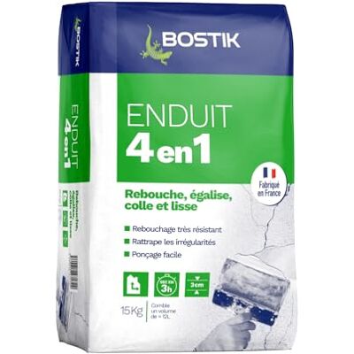Bostik 4-i-1 Pulver 15KG - Väggfinish Bostik 4-i-1 Pulver 15KG - Väggfinish
