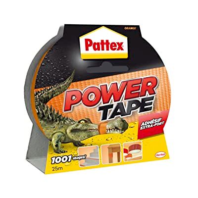 Pattex Krafttejp självhäftande reparationstejp i fodral 25 m orange Pattex Krafttejp självhäftande reparationstejp i fodral 25 m orange
