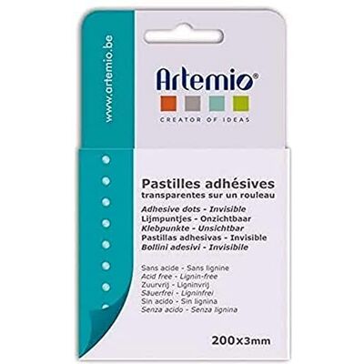 Artemio Set 300 Transparanta Klisterpunkter - Hantverkslim - 8,5 x 2 x 15 cm Artemio Set 300 Transparanta Klisterpunkter - Hantverkslim - 8,5 x 2 x 15 cm