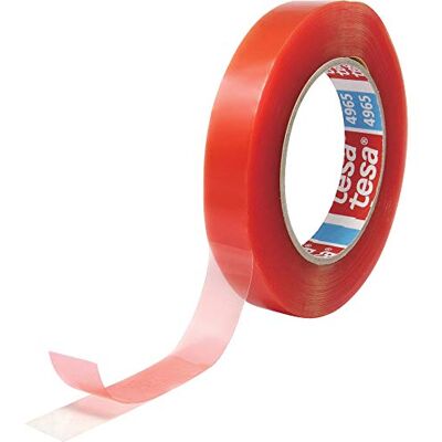 tesa 496525 04965-0007-00 monteringstejp fix 4965 transparent (L x B) 5 m x 19 mm 1 st tesa 496525 04965-0007-00 monteringstejp fix 4965 transparent (L x B) 5 m x 19 mm 1 st
