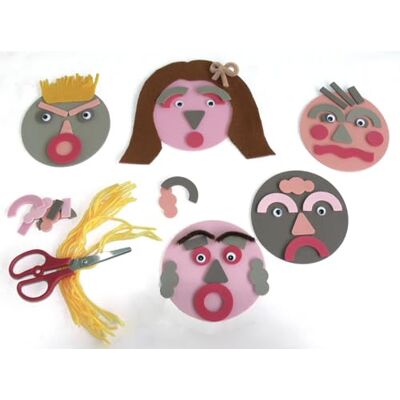 KIDDICRAFT OK Skum Oz International självporträtt olika element kit KIDDICRAFT OK Skum Oz International självporträtt olika element kit