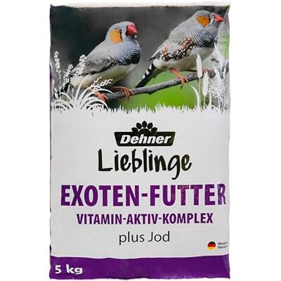 Dehner fågelfoder, exotfoder, 5 kg Dehner fågelfoder, exotfoder, 5 kg
