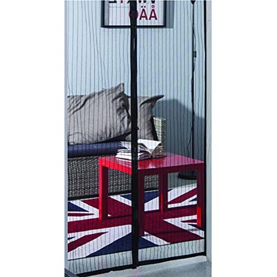 VERDELOOK Myggnät med reducerbar magnet, 140 (70 x 70) x 250 cm, svart VERDELOOK Myggnät med reducerbar magnet, 140 (70 x 70) x 250 cm, svart