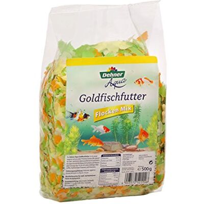 Dehner Aqua guldfiskfoder, flingblandning, 500 g Dehner Aqua guldfiskfoder, flingblandning, 500 g