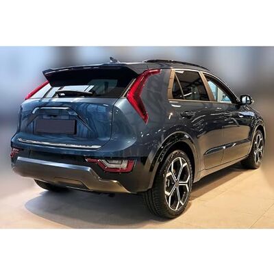Avisa krom rostfritt stål trimlist för baklucka kompatibel med Kia NIRO II 2022– Avisa krom rostfritt stål trimlist för baklucka kompatibel med Kia NIRO II 2022–