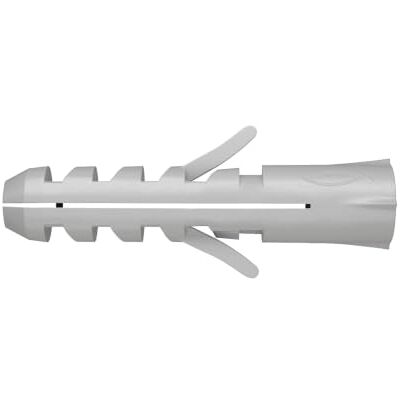 fischer S 6 – Expansionspluggar med 2-vägs spridning för fastsättning av rörelsedetektorer, brevlådor i betong, helsten, natursten och mycket mer. – 100 stycken – artikelnr. 50106 fischer S 6 – Expansionspluggar med 2-vägs spridning för fastsättning av rörelsedetektorer, brevlådor i betong, helsten, natursten och mycket mer. – 100 stycken – artikelnr. 50106