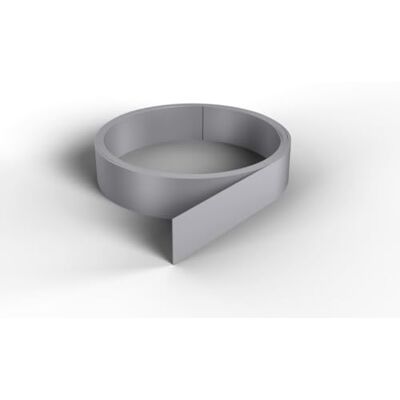 Nordlinger Pro Smart Profile Flat självhäftande 840040 Pvc 3 x 0,04 cm x 10m grå väggfinish Nordlinger Pro Smart Profile Flat självhäftande 840040 Pvc 3 x 0,04 cm x 10m grå väggfinish