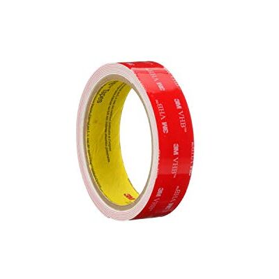 3M VHB tejp LSE-110WF, vit, 19 mm x 3 m, 1,1 mm, kortrulle 3M VHB tejp LSE-110WF, vit, 19 mm x 3 m, 1,1 mm, kortrulle