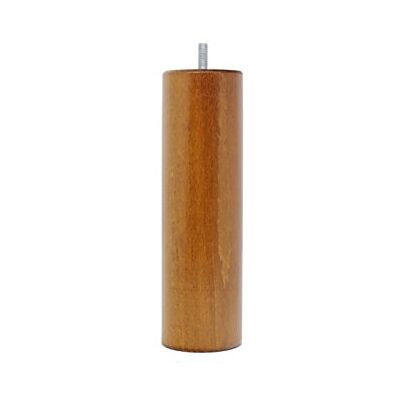 La Fabrique de Pieds – set med 4 sängben i trä, cylinder, trä, Teinte Merisier, 20 x 6 x 6 cm La Fabrique de Pieds – set med 4 sängben i trä, cylinder, trä, Teinte Merisier, 20 x 6 x 6 cm
