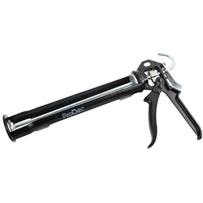ProDec Advance kraftig roterande fogpistol för applicering av 400 ml och 310 ml patronfog, tätningsmedel, silikoner, lim professionell applikator lämplig för produkter med hög viskositet ProDec Advance kraftig roterande fogpistol för applicering av 400 ml och 310 ml patronfog, tätningsmedel, silikoner, lim professionell applikator lämplig för produkter med hög viskositet