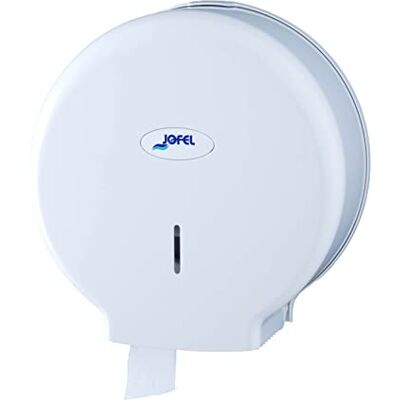 Jofel AE57000 Smart toalettpappersrullehållare, mellanstor, 300 m, vit Jofel AE57000 Smart toalettpappersrullehållare, mellanstor, 300 m, vit