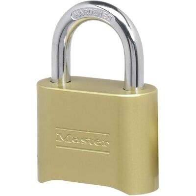 Master Lock Kombinationslås 175D bred 2,5 cm lång skaft 2,5 cm Master Lock Kombinationslås 175D bred 2,5 cm lång skaft 2,5 cm