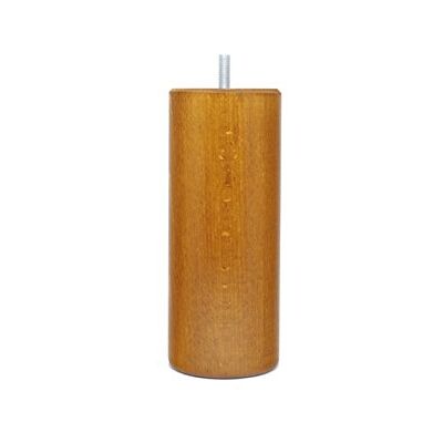 La Fabrique de Pieds – uppsättning av 4 sängben i trä, cylinder, trä, Teinte Merisier, 17 x 7 x 7 cm La Fabrique de Pieds – uppsättning av 4 sängben i trä, cylinder, trä, Teinte Merisier, 17 x 7 x 7 cm