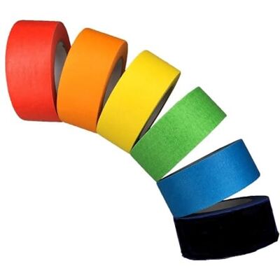 AntDau71 ® Maskeringstejp Standard 6-pack Maskeringstejp Avlägsnande Utan Lösningsmedel (25 mm x 15 mt) AntDau71 ® Maskeringstejp Standard 6-pack Maskeringstejp Avlägsnande Utan Lösningsmedel (25 mm x 15 mt)