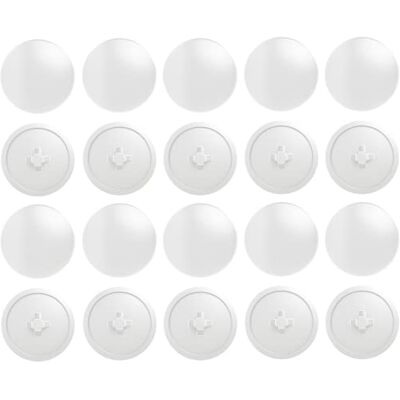 cyclingcolors 20 x täckkåpor skruvar vit plast krysskruv pz2 trä skruvlock möbler cyclingcolors 20 x täckkåpor skruvar vit plast krysskruv pz2 trä skruvlock möbler