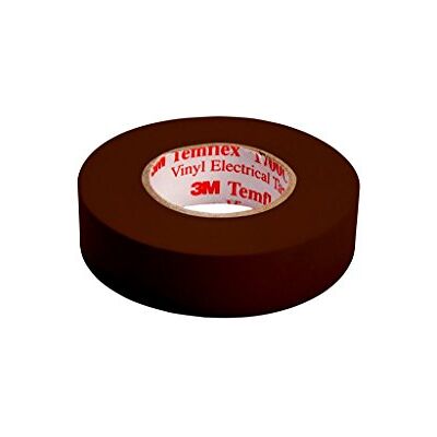 3M Temflex TBRA1510 Temflex 1500 vinyl elektriskt isoleringsband, 15 mm x 10 m, 0,15 mm, brun 3M Temflex TBRA1510 Temflex 1500 vinyl elektriskt isoleringsband, 15 mm x 10 m, 0,15 mm, brun