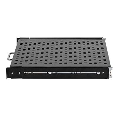 Netrack 119-100-400-122 Justerbar 19'' rackhylla - Svart Netrack 119-100-400-122 Justerbar 19'' rackhylla - Svart