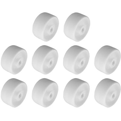 cyclingcolors 10 x plasthjul 25 mm vit rullrulle styrrulle möbler säng skjutdörr låda skåp cyclingcolors 10 x plasthjul 25 mm vit rullrulle styrrulle möbler säng skjutdörr låda skåp