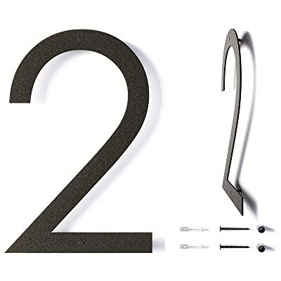 REINCARVATION 30 cm moderna flytande husnummer för utomhusbruk, stora metallhusnummer för utomhusbruk, svartbelagda rostfria husnummer/skyltar, metallnummer REINCARVATION 30 cm moderna flytande husnummer för utomhusbruk, stora metallhusnummer för utomhusbruk, svartbelagda rostfria husnummer/skyltar, metallnummer