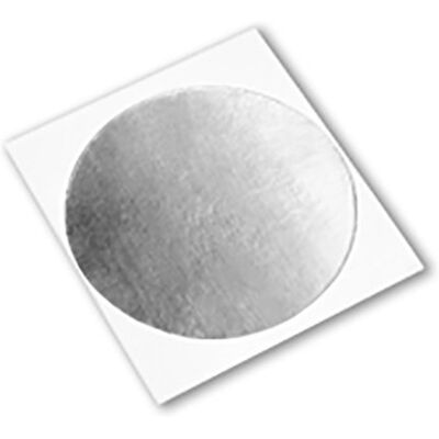 3M TapeCase 5-1120-1/2 silver aluminiumfolie tejp med ledande akryllim, konverterad från 1120, 0,5 tum längd, 0,5 tum bredd, diameter cirklar (5-pack) 3M TapeCase 5-1120-1/2 silver aluminiumfolie tejp med ledande akryllim, konverterad från 1120, 0,5 tum längd, 0,5 tum bredd, diameter cirklar (5-pack)