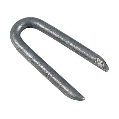 Flandria 100 spikar U-formade spikar galvaniserat stål 27 mm Ø 3 mm för att fästa staket, nät, tråd... Flandria 100 spikar U-formade spikar galvaniserat stål 27 mm Ø 3 mm för att fästa staket, nät, tråd...