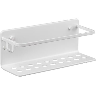 Tatay Duschhylla Utan Borrning Rektangulär Aluminium Inkluderar Skruvar och Quick Fix Fästsystem Fuktbeständig Modern Enkel Avrinning 12 x 10 x 30 cm Modell Serenity Arktiskt Vit Tatay Duschhylla Utan Borrning Rektangulär Aluminium Inkluderar Skruvar och Quick Fix Fästsystem Fuktbeständig Modern Enkel Avrinning 12 x 10 x 30 cm Modell Serenity Arktiskt Vit