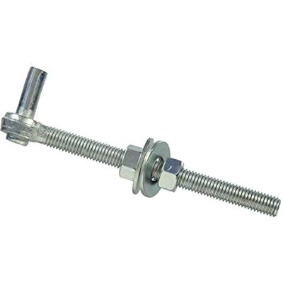 Hardware Essentials 852536 Gate Bolt Krok 3/4 x 10", vit Hardware Essentials 852536 Gate Bolt Krok 3/4 x 10", vit