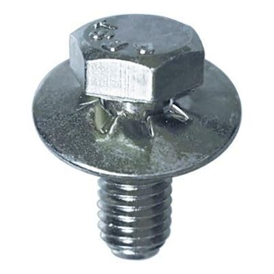 Restagraf sexkantiga metallskruvar med bricka M8-1,25 x 20 mm ref. 846 påse med 20 st Restagraf sexkantiga metallskruvar med bricka M8-1,25 x 20 mm ref. 846 påse med 20 st